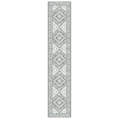 Lessymo 2 x 10 Runner Rug for Hallway, Washable Entryway Rugs, Grey White - color: Grey Beige, size: 2' x 10' (Runner)