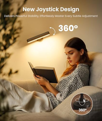 Rechargeable Battery Operated Wall Sconces 7500mAh, Wall Lights for Bedroom - color: Black-2P