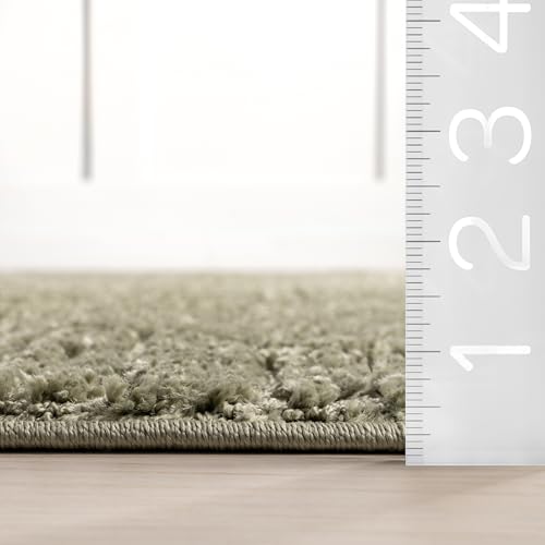nuLOOM Kerry Green Trellis Power Loomed Area Rug, 9' x 12' - color: Kerry Green, size: 9' x 12' (Rectangular)