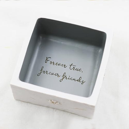 Best Friend Keepsake Box, Sculpted Hand-Painted Keepsake for Women, Sister Gifts - style: Best friend gifts for women