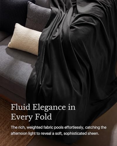 NICETOWN Black Out Velvet Curtains 84 inch Long 2 Panels for Bedroom, 52" W - color: Black, size: 52"W x 84"L (Pack of 2)