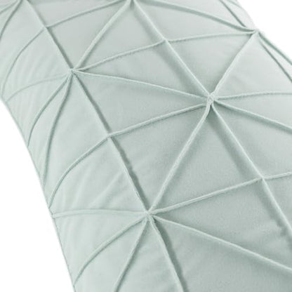 JWH Velvet Pillow Cover, Apple Green, 14x24 Inch - color: Apple Green, size: 24" x 14" (Pack of 1)