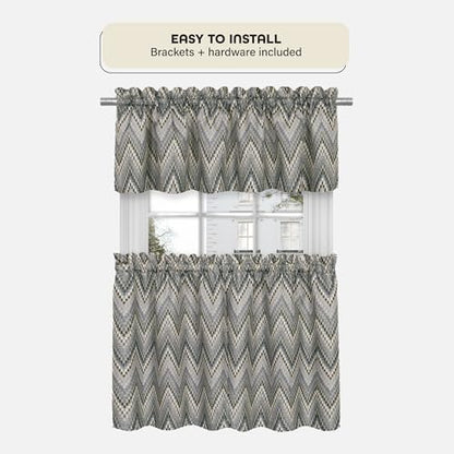 Buono II Cole Silver Rod & Finial, 66-120 in, for Windows, Finials - size: 66-120, style: Cole Silver