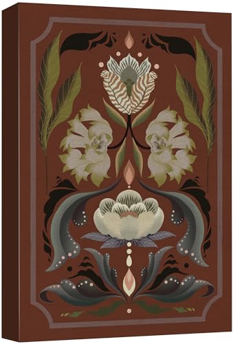 SIGNFORD Canvas Print Wall Art Vintage Bouquet Nature Wilderness Illustrations Floral Botanical Print Modern Art Decorative Multicolor Rustic Cozy for Bedroom - 12"x18" - color: Ab04-2312-lex38, size: 12" x 18"