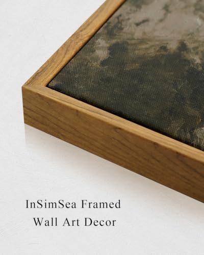 InSimSea Framed Floral Wall Art Black and White Flower Prints, 11x14 In - color: Monochrome Floral