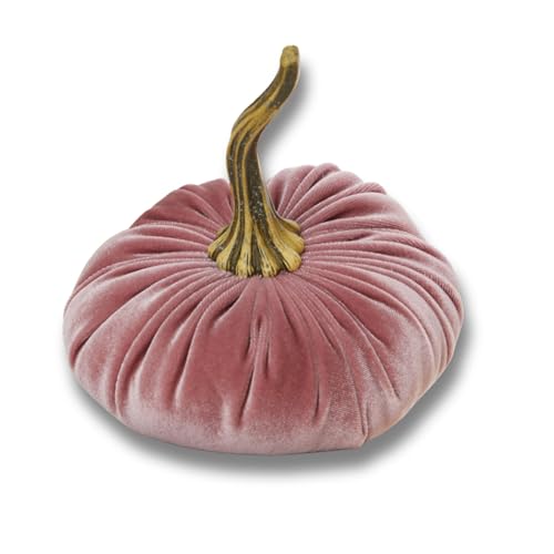 Your Heart's Content Blush 6.25 inch Velvet Pumpkin (Blush) - color: Blush