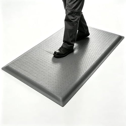 3 x 6 FT Anti Fatigue Mats 15/16 Inch Thick Sponge Ergonomic Mat - size: 72"L x 36.2"W x 0.9"Th