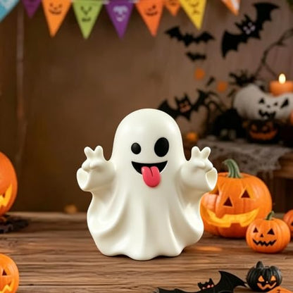 Unique Halloween Figurine Funny Ghost Statue 1 Pcs - color: Styl 17