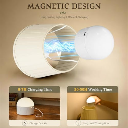 6000mAh Battery Operated Wall Sconces Set of 2, Gold, 10.6 Inch - color: Gold