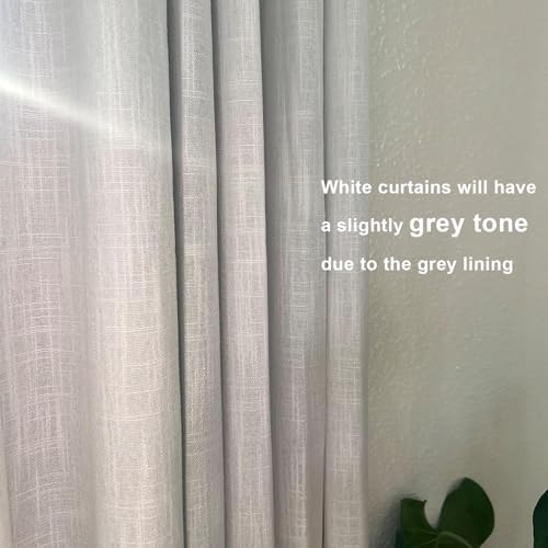 Vision Home White Pinch Pleated Full Blackout Curtains Thermal Insulated Window Curtains 63 inch for Living Room Bedroom Room Darkening Pinch Pleat Drapes with Hooks Back Tab 2 Panel 40" Wx63 L - color: White, size: 40"W x 63"L (Pack of 2)