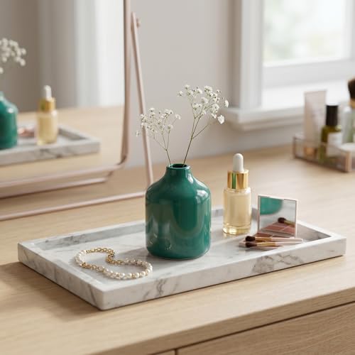 Sunddo Small Green Ceramic Bud Vase, 4 Inch - color: Dark Green, size: 4 inch