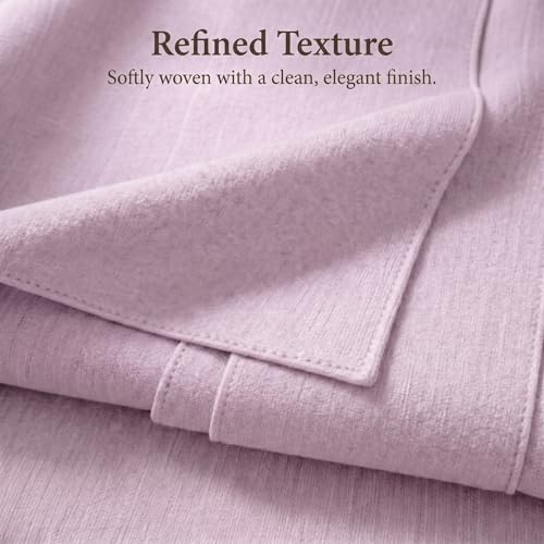 Solid Bed Runner Set,2 Pillow Covers,Dusty Lavender,82.7x19.7in - color: Dusty Lavender, size: Full/Queen