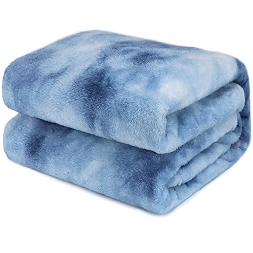 Gray Soft Throw Blanket, Small Fleece Cute Toddler Kids Blanket 40"x50" - color: Gray Tie Dye Blanket, size: Size 40" x 50"(100 x 130 cm)