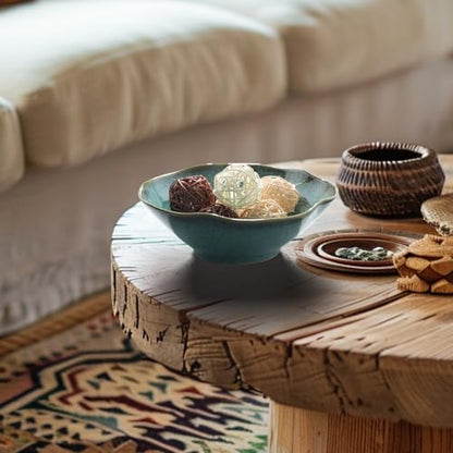 7.6'' Ceramic Decorative Bowl, Key Bowl for Entryway Table