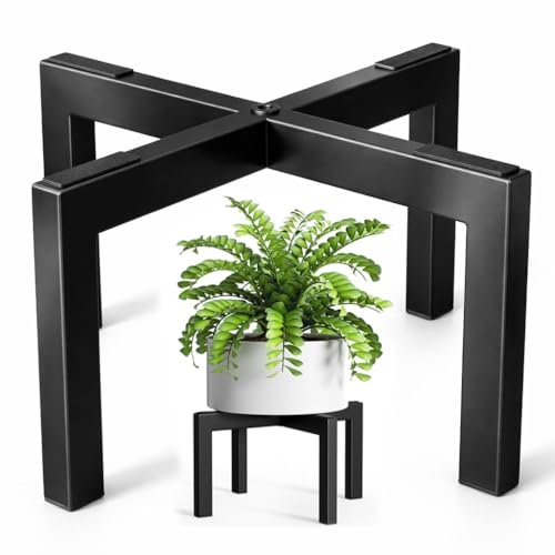 pickpiff Plant Stand Indoor Outdoor Flower Holder Metal 150lbs 1-Pack - size: 1 Pack