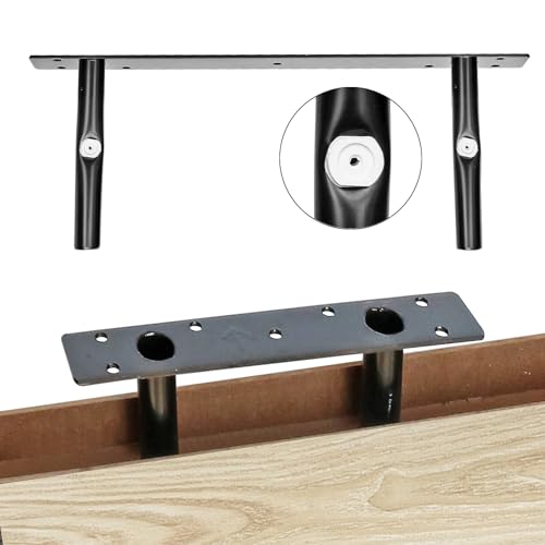 QEEIG Bathroom Floating Shelves for Wall (Natural, Set of 2, 15.7") - color: E. Natural, size: 15.7"