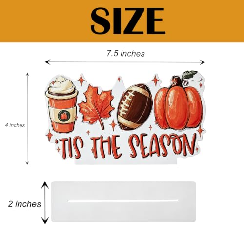 Fall Decorations for Home Tis' the Season Pumpkin Sign