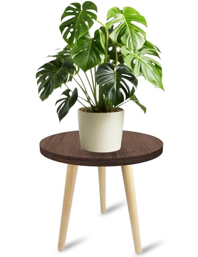 14IN Tall Plant Stand Holder Wood Plant Table for Indoor Planters - size: 14IN