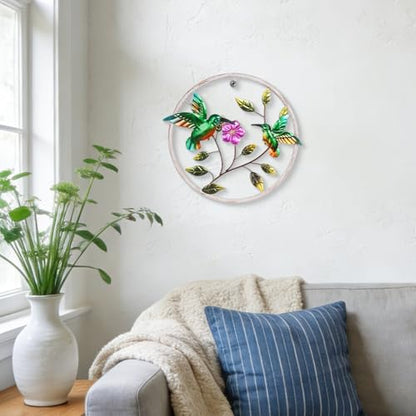 Newinhome Metal Hummingbird Wall Art Bird Decor - color: Hummingbirds