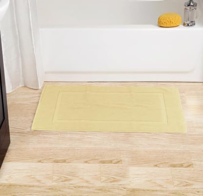 Utopia Towels Cotton Bath Mat, 21x34 in, 2 Pack, Champagne - color: Champagne, size: 2 Bath Mats