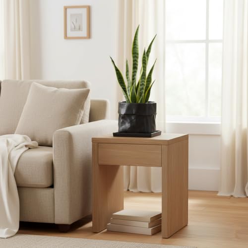 Nihow 8 Inch Ceramic Plant Pot with Drainage & Square Saucer,Black - color: Black, size: 8 Inch