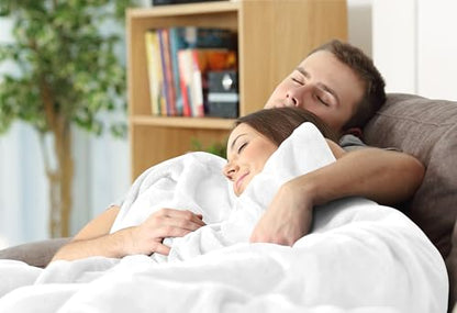 Utopia Bedding Soft Fleece Bed Blanket Throw XL Size White (50x70 Inch) - color: White, size: Throw XL (50x70 Inch)