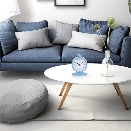 Mantel Clock, Cornflower Blue