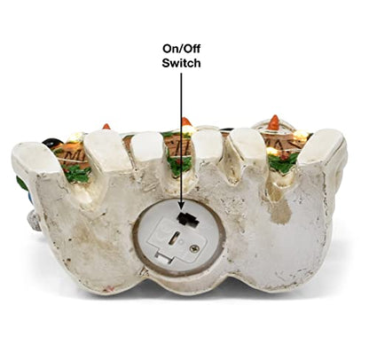 Gift Boutique - Mini Merry Christmas Snowman Trio LED Table Topper Decor