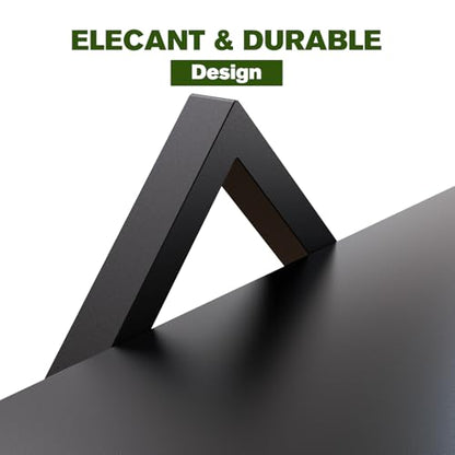 Set of 3 Wall Plant Holder, Black - color: Black-3pack