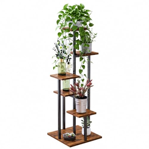 5 Tier Plant Stand Indoor, Multiple Plant Stands for Indoor Plants