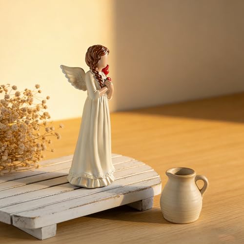 Cardinal Gifts for Women，Sympathy Gifts Angel Figurine - color: Guardian Angel