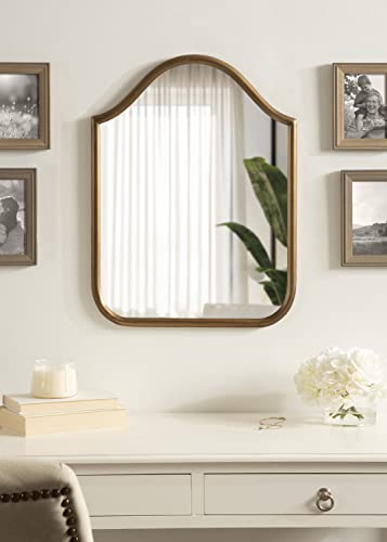 Fellows Framed Arch Wall Mirror - color: Gold