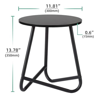 Plant Stand Indoor,Small Plant Table,Metal Display Rack,Black,14In - color: Black, size: 14 In
