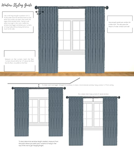 Central Park Ombre Semi Sheer Curtain, Cream White to Gray, 50" Wx63 Lx2 - color: Grey, size: 50"W x 63"L (Pack of 2)
