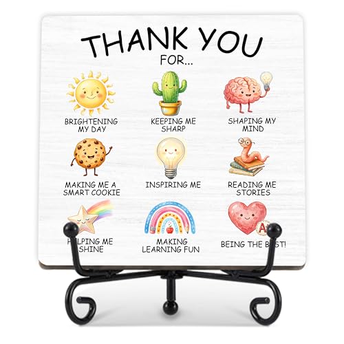 Teacher Appreciation Gifts, Back To School Gifts for Students - color: Teacher Thank You Art