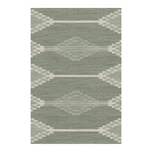 5x7 Area Rugs Washable Rug Carpet for Living Room Bedroom - Green - color: Sage Green, size: 5' x 7' (Rectangular)