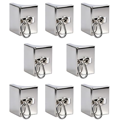 Curtain Track End Caps Quiet Curtain Rail Stop Replacement Accessories for Ceiling Track & Window Hanging Rod 8 Pack