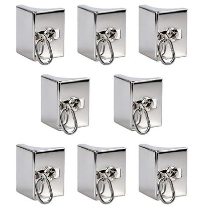 Curtain Track End Caps Quiet Curtain Rail Stop Replacement Accessories for Ceiling Track & Window Hanging Rod 8 Pack