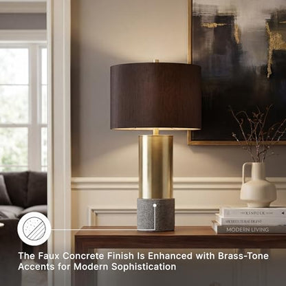 Signature Design by Ashley Jacek Contemporary Table Lamp Set of 2 - color: Gold