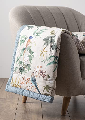 Maison d' Hermine Throw Blanket for Couch Lightweight Soft (60''X80'') - color: 002 - Hokuzai - Grey, size: 60"x80"