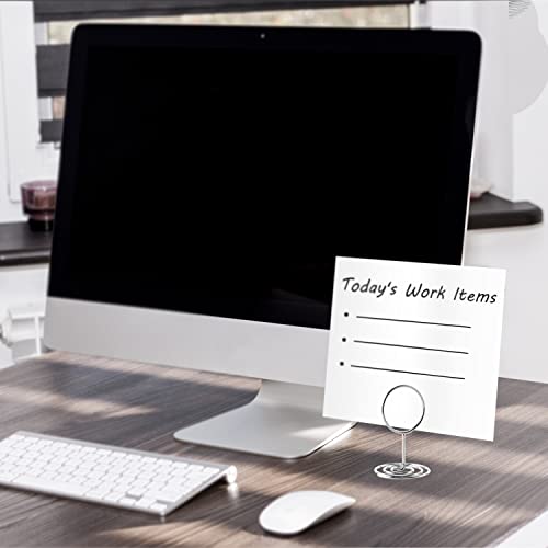 Table Number Holders, 26PCS Place Card Holder, Photo Holder (2" Silver) - color: Silver, size: Small