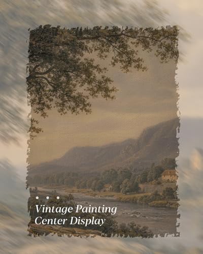 HUARCEY Extra Large Landscape Wall Art Oversized Nature Canvas Prints 36x54 - color: River Oak, size: 54"L x 36"W