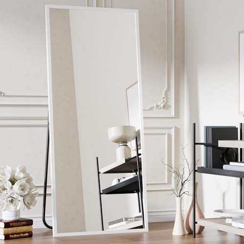 Koonmi 71"x30" Floor Mirror Full Length, Large Sliver Mirror - color: Silver, size: 71"L x 31"W