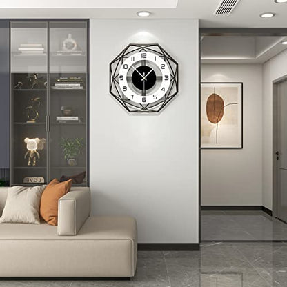 Large Wall Clocks for Living Room Decor Modern Analog Wall Clock - size: 20 inch