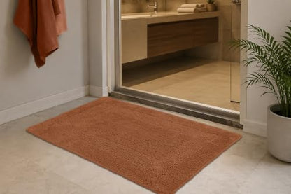 COTTON CRAFT Bath Rugs - 2 Pack Large 20x30 Soft Plush Bath Mats - Mocha - color: Mocha, size: 20x30 Inches