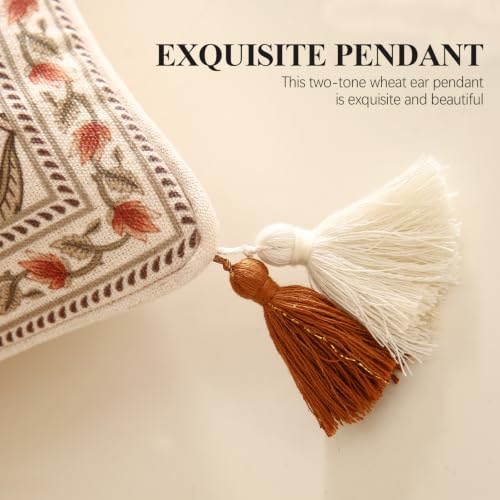 ISAENNE Designer French Rectangle Throw Pillow Cover,Set of 2,28"x12" - color: Albano a, size: 28" x 12" (Pack of 2)