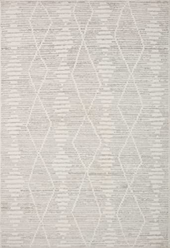 Loloi Kamala Ivory/Silver 7'-10" x 10' Area Rug