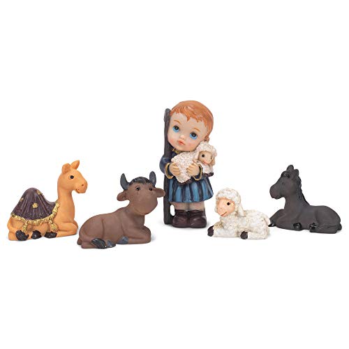 Kurt S. Adler 1.6-4.5" Children's Nativity, 13-Piece Set (D3762)