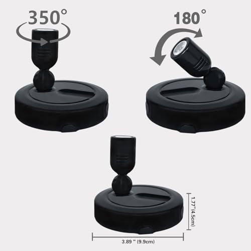 Rechargeable Spotlight, Indoor LED Spot Picture Lights for Plants