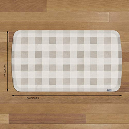 GelPro Elite Premium Gel + Foam 3/4" Thick Anti-Fatigue Floor Mat, 20" x 36", Farmhouse Tan - color: Farmhouse Tan, size: 36"L x 20"W x 0.8"Th